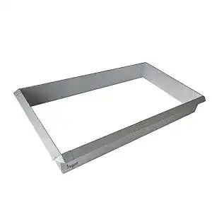 Schneckenzaun innogard s7052 004 set 16 tlg galvalume