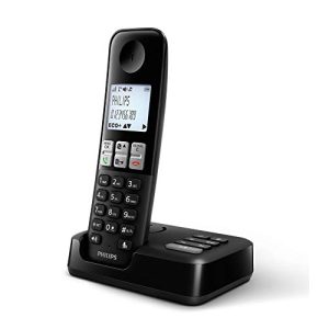 Schnurloses Telefon mit Anrufbeantworter Philips D255