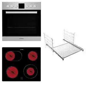 Selbstreinigender backofen privileg set pv510 in
