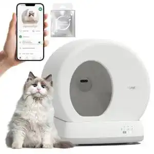 Selbstreinigendes katzenklo sarosora selbstreinigende katzentoilette 1