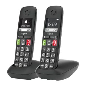 Seniorentelefon Gigaset E290 Duo – 2 Schnurlose Senioren-Telefone