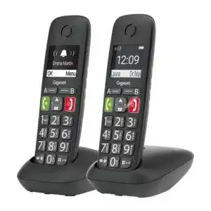 Seniorentelefon gigaset e290 duo 2 schnurlose senioren telefone