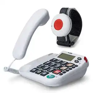 Seniorentelefon maxcom kx481sos hausnotruf telefon