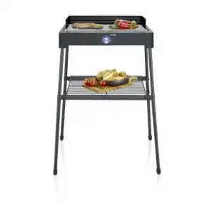 Severin elektrogrill severin standgrill mit edelstahl grillrost