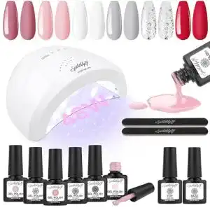Shellac starter set spththhpy shellac set starterset mit lampe