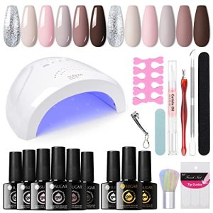 Shellac-Starter-Set UR SUGAR Shellac Set Starterset mit Lampe