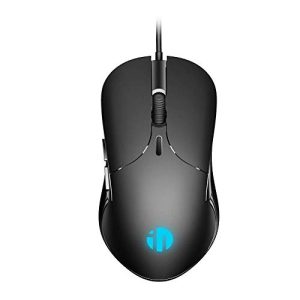 Silent Mouse inphic PC-Maus mit Kabel, Stilles Klicken, 4800DPI