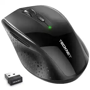 Silent mouse tecknet silent maus kabellose 3000dpi 2 4ghz