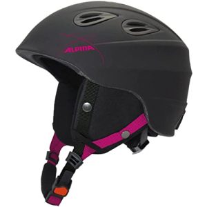 Skihelm ALPINA Sports Unisex Erwachsene JUNTA 2.0, Black-pink