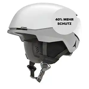 Skihelm atomic four amid weiss groesse s