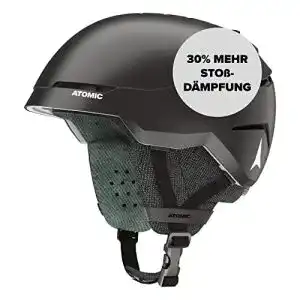 Skihelm atomic savor in schwarz groesse m unisex erwachsene