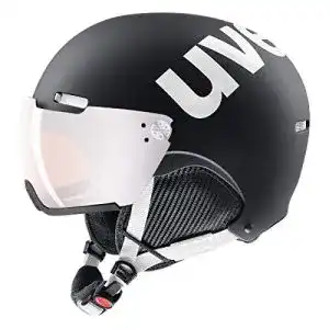 Skihelm uvex hlmt 500 visor robuster fuer damen und herren
