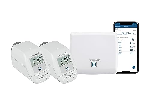 Smart-Home-Heizkörperthermostat Homematic IP Smart Home Starter Set