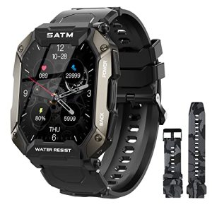 Smartwatch bis 150 Euro PYRODUM Smartwatch Herren, 1.71″ HD