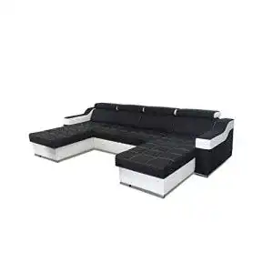 Sofa modernes eck mit schlaffunktion geri u wohnlandschaft bettkasten
