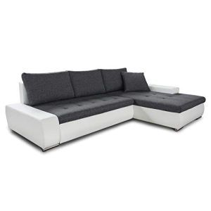 Sofa Sofnet Eck mit Schlaffunktion Faris – Couch mit Bettkasten
