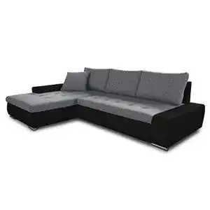 Sofa sofnet eck mit schlaffunktion faris couch mit bettkasten