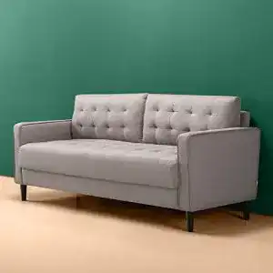 Sofa zinus benton 3 sitzer 194x78x86 cm mid century design