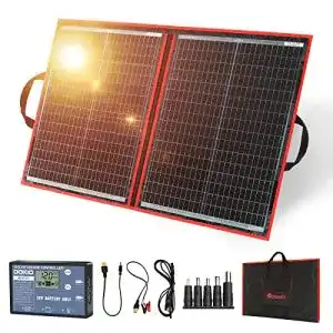 Solaranlage wohnmobil dokio solarpanel faltbar 110w