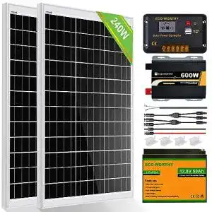 Solaranlage wohnmobil eco worthy 240w komplettset