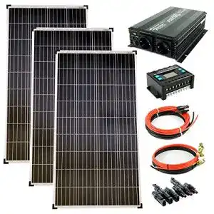 Solaranlage wohnmobil solartronics komplettset 3x130 watt poly