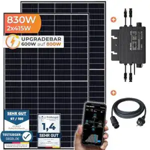 Solaranlage wohnmobil veska balkonkraftwerk 830 w 600 w