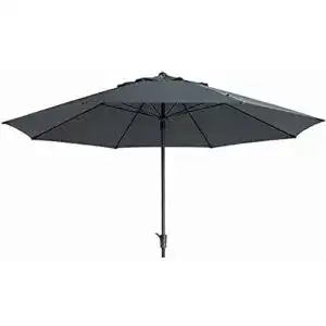 Sonnenschirm 4m madison xxl kurbelschirm sumatra 400 grau