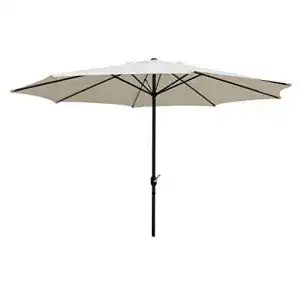 Sonnenschirm 4m pure home garden xxl kurbelschirm sunny
