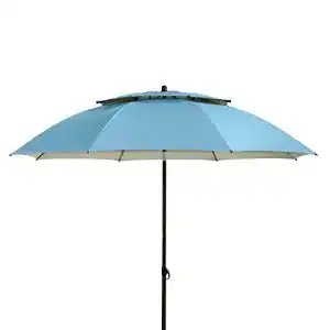 Sonnenschirm strand doppler derby sonnenschirm 200cm in blau