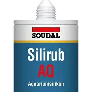 Soudal silikon soudal silirub aq 310ml transparent