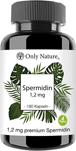 Spermidin-Kapseln Only Nature ® Spermidin 2,4 mg/Tagesdosis