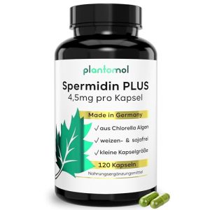 Spermidin-Kapseln plantomol 4,5mg Spermidine PRO Kapsel - spermidin kapseln plantomol 45mg spermidine pro kapsel