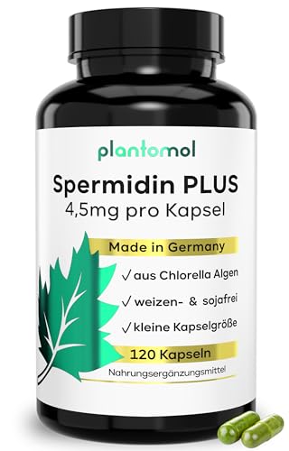 Spermidin-Kapseln plantomol 4,5mg Spermidine PRO Kapsel