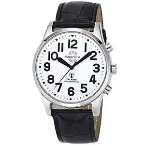 Sprechende armbanduhr master time funk quarz sprechende
