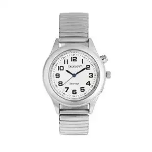 Sprechende armbanduhr talkjoy profi damen silber uhr senioren
