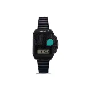 Sprechende armbanduhr talkjoy profi metallzugarmband