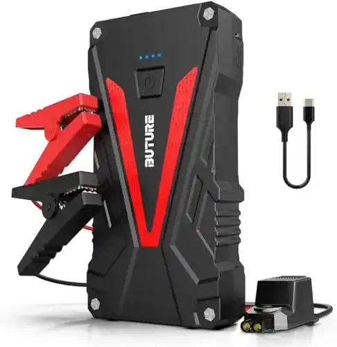 Starthilfegerät BuTure Powerbank mit 1500A Spitzenstrom