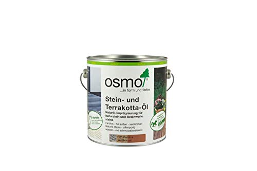 Steinöl OSMO Stein- und Terrakotta-Öl Farblos 0,75 l, 11500112 - steinoel osmo stein und terrakotta oel farblos 075 l 11500112