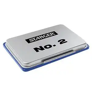 Stempelkissen stanger 1801503 2 metall blau