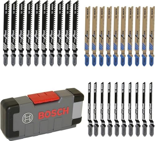 Stichsägeblätter (Holz) Bosch Professional 30tlg. Stichsägeblatt