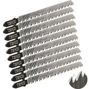 Stichsaegeblaetter holz cesfonjer 10 stueck jigsaw klingen set