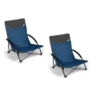 Strandstuhl camperwave im 2er set bequemer extra stabiler extra