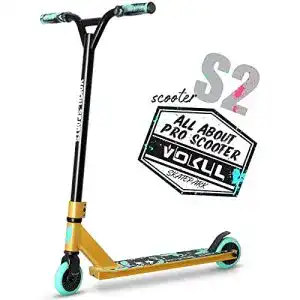 Stunt scooter vokul trii s2 pro stunt scooter freestyle tricks
