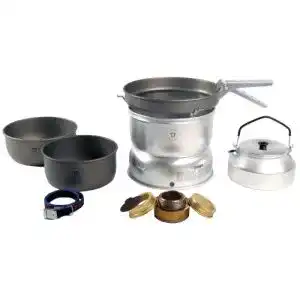 Sturmkocher trangia 25 harteloxiertes kochset mit wasserkessel