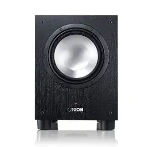 Subwoofer canton sub 8 3 aktiv 200 280 watt schwarz