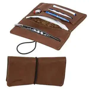 Tabaktasche simaru leder fuer 30g tabakbeutel dreher tasche