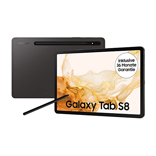 Tablet 11 Zoll Samsung Galaxy Tab S8 Wi-Fi, Graphite, 128 GB