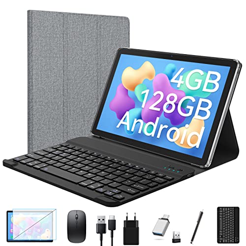 Tablet mit Tastatur FEONAL 2024 Neueste Tablet 10 Zoll,2-in-1 ,5G