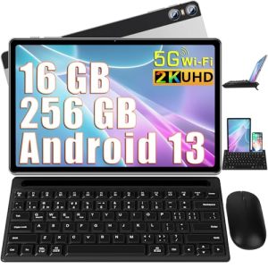 Tablet mit Tastatur SEBBE Tablet 11 Zoll Android 13 Tablet 2K Display