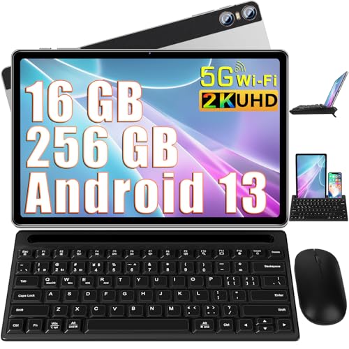 Tablet mit Tastatur SEBBE Tablet 11 Zoll Android 13 Tablet 2K Display